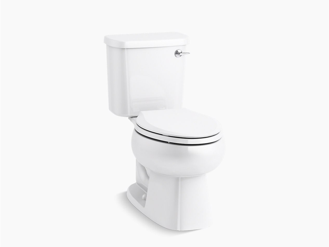 WINDHAM™ ELONGATED TOILET, 12" ROUGH-IN - 402324-RA