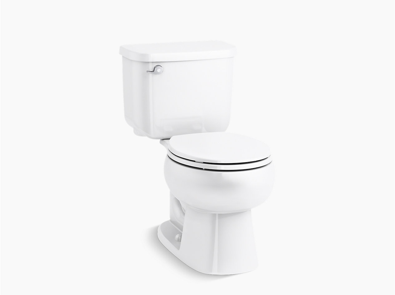 WINDHAM™ ROUND-FRONT TOILET, 14" ROUGH-IN - 402367