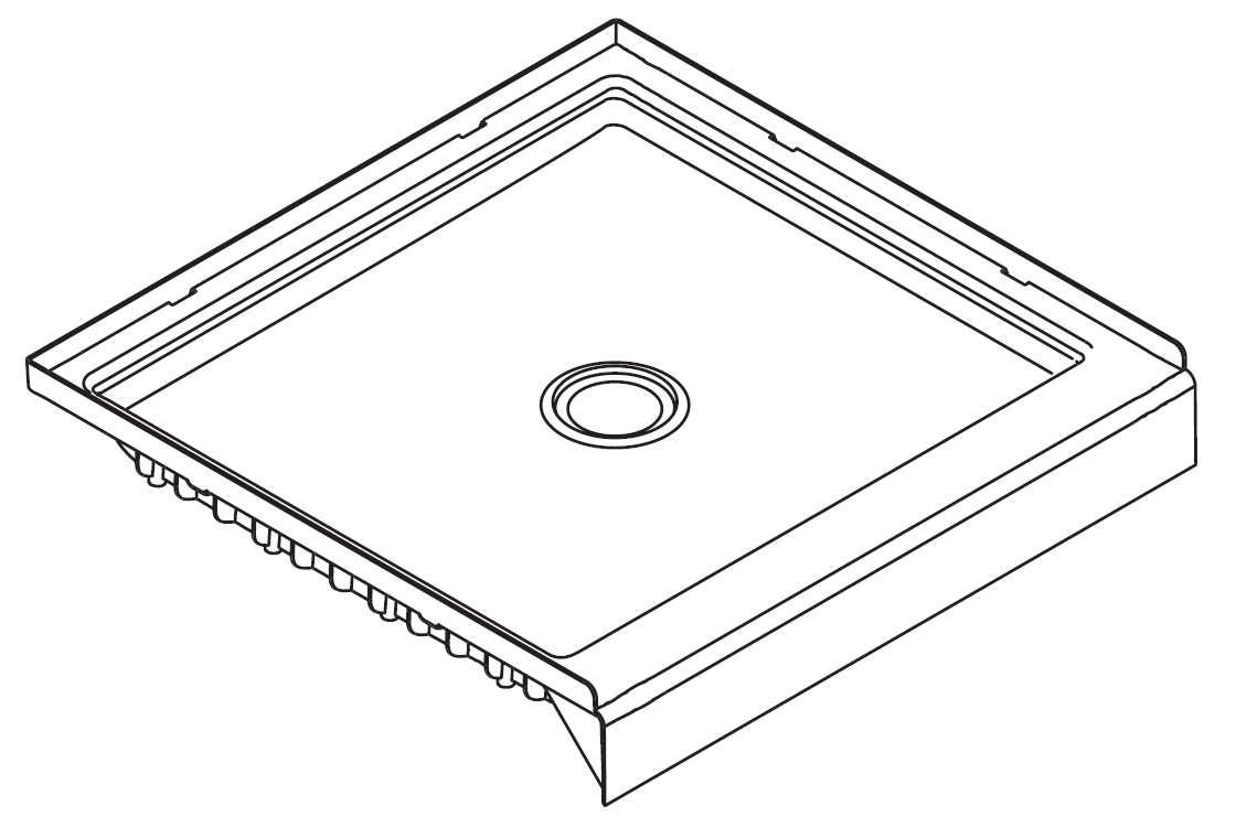ENSEMBLE™ HIGH-GLOSS SHOWER BASE - 72161600