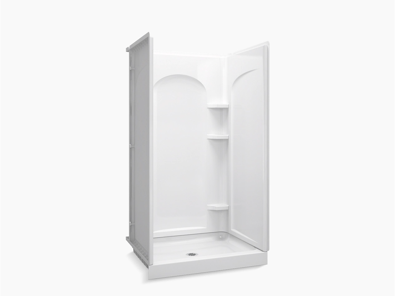 ENSEMBLE CURVE ENSEMBLE™ CURVE HIGH-GLOSS SHOWER STALL - 72210100