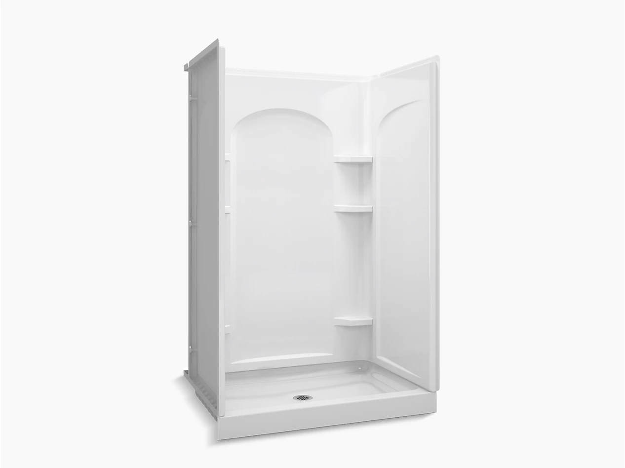 ENSEMBLE CURVE ENSEMBLE™ CURVE HIGH-GLOSS SHOWER STALL - 72205100