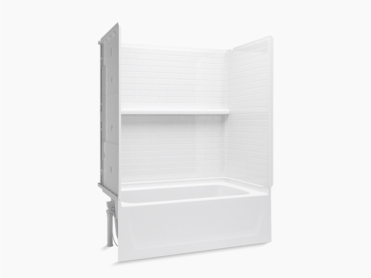 TRAVERSE TILE TRAVERSE® HIGH-GLOSS BATH/SHOWER - 71520110 & 71520120
