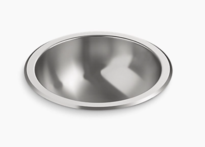 SPECIALIZED Round Dual-Mount Single-Bowl Bar/Bathroom Sinks - 1411-0