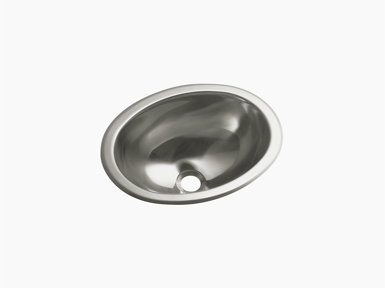 SPECIALIZED Oval Dual-Mount Single-Bowl Bar/Bathroom Sinks - 11811-0