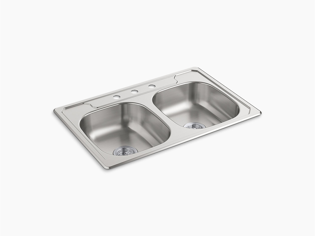 Middleton® Top-Mount Double-Bowl Kitchen Sinks - 14633