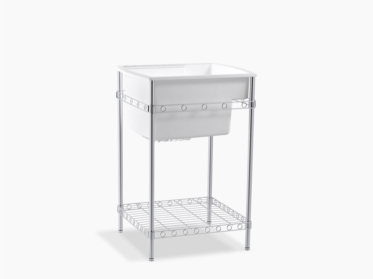 Latitude® Single-Bowl Utility Sink With Stand - 996-0