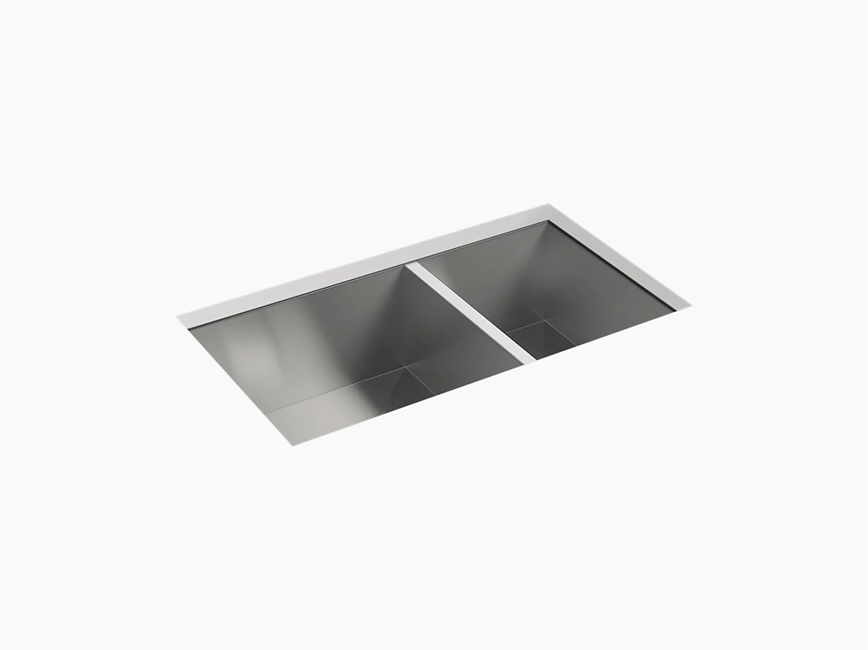 Ludington® Undermount Double-Bowl Kitchen Sinks - 20025-NA