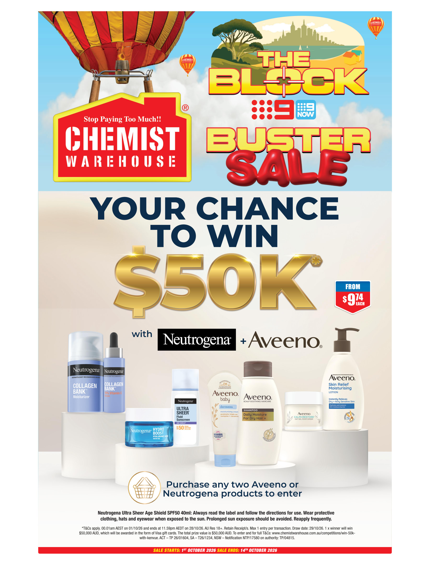 The Block Buster Sale